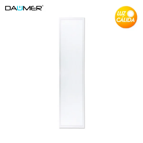 DAUMER PANEL LED RECTANGULAR 150X1200MM MARCO BLANCO 40W 3000K