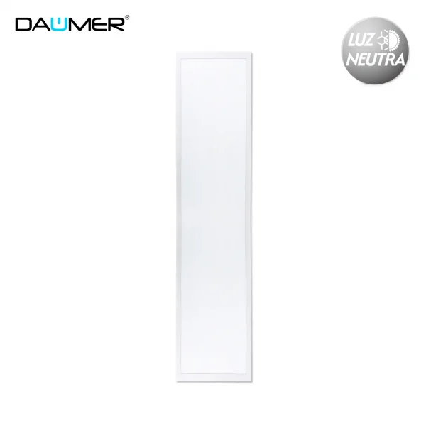 DAUMER PANEL LED RECTANGULAR PRO 153X1203MM MARCO BLANCO 40W 4000K
