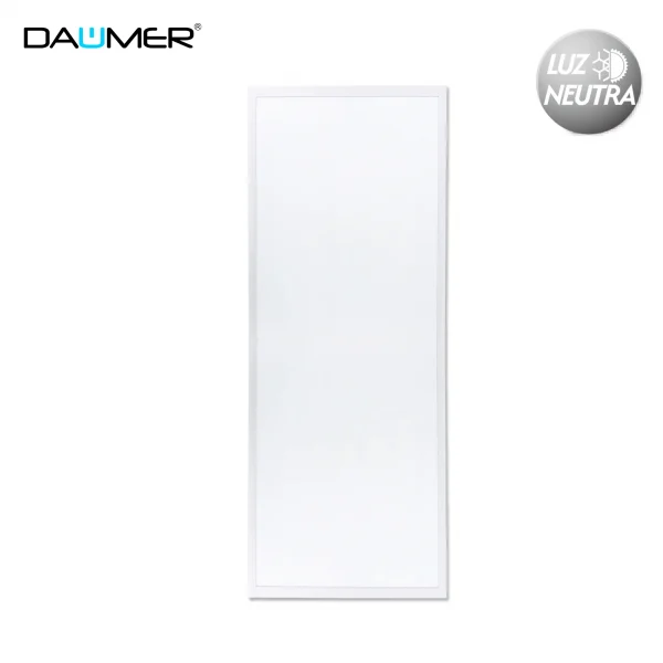 DAUMER PANEL LED RECTANGULAR PRO 303X1203MM MARCO BLANCO 40W 4000K