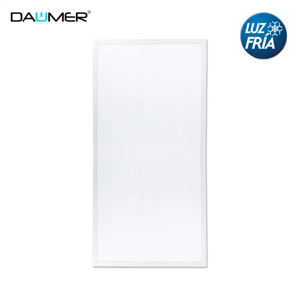 DAUMER PANEL LED RECTANGULAR PRO 603X1203MM MARCO BLANCO 72W 6000K